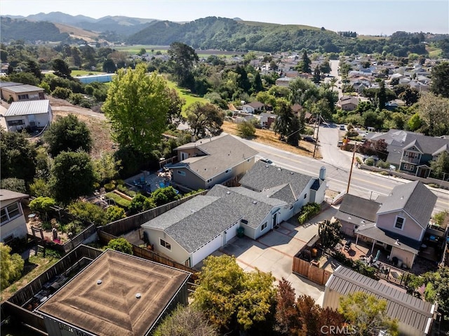 555 E Branch St, Arroyo Grande, CA 93420 - aerial perspective of suburban area with a mountainous background