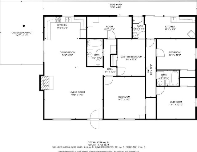 12145 Wanda St, El Monte, CA 91732 - property floor plan