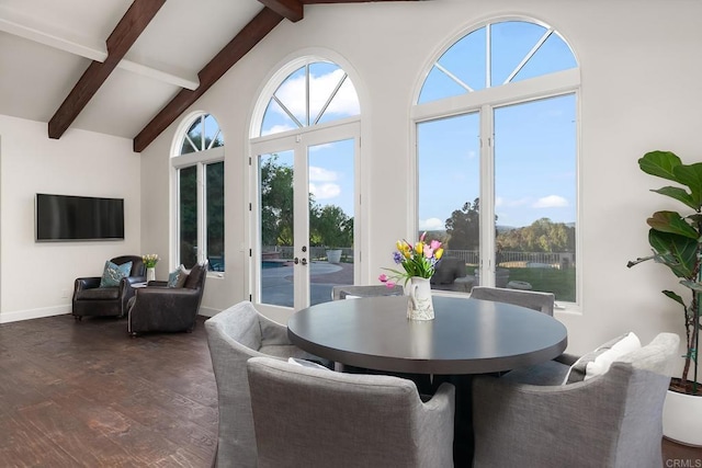 8374 St Andrews Rd, Rancho Santa Fe, CA 92067 - sunroom / solarium featuring french doors