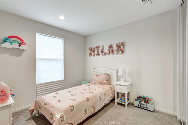 7354 Freesia Ln, Chino, CA 91708 - carpeted bedroom featuring baseboards and recessed lighting
