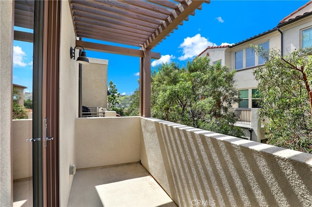 7 Abarrota St, Rancho Mission Viejo, CA 92694 - balcony featuring a pergola