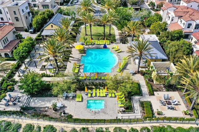 7 Abarrota St, Rancho Mission Viejo, CA 92694 - drone / aerial view of a pool area