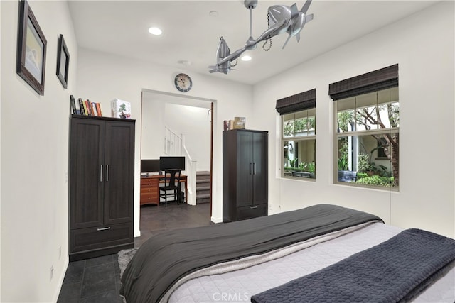 7 Abarrota St, Rancho Mission Viejo, CA 92694 - bedroom with baseboards, recessed lighting, and a desk