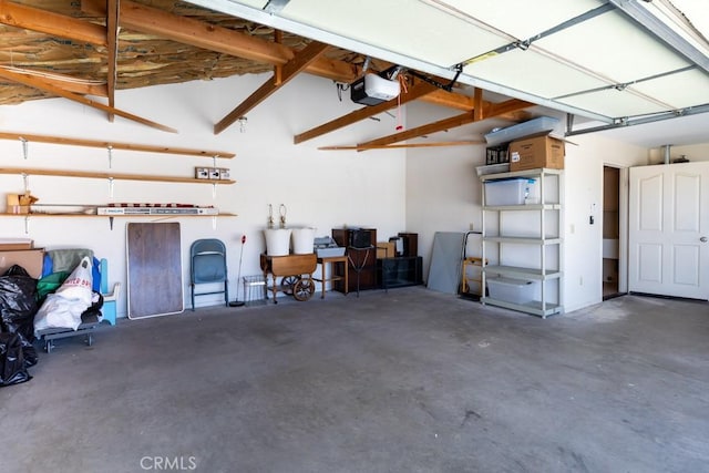 6425 Indian Cove Rd Unit 29, Palms, CA 92277 - garage with a garage door opener