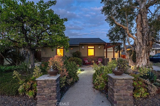 386 Los Altos Ave, Long Beach, CA 90814 - view of front of home featuring stone siding