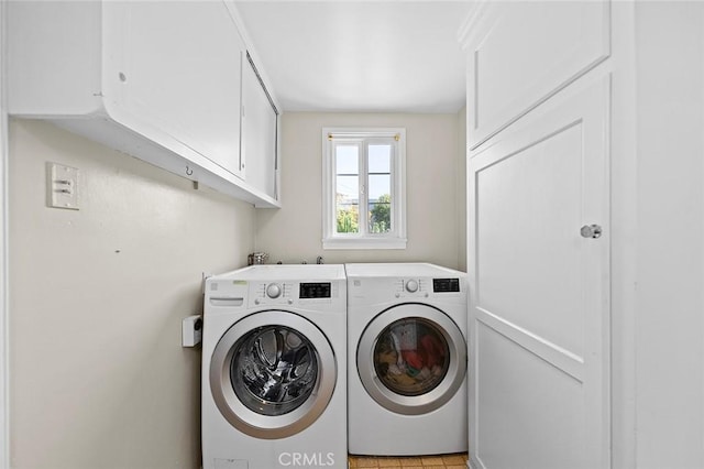 386 Los Altos Ave, Long Beach, CA 90814 - washroom featuring cabinet space and separate washer and dryer