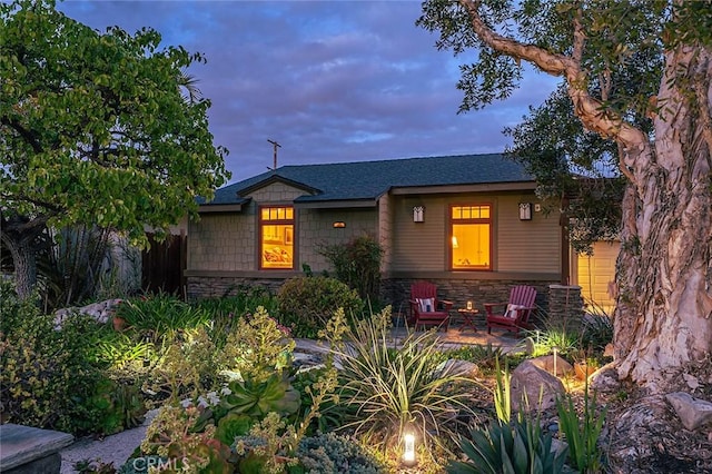 386 Los Altos Ave, Long Beach, CA 90814 - view of front of home featuring stone siding
