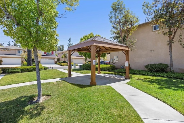 1534 Rowan Gln, Escondido, CA 92025 - view of home's community with a gazebo and a yard
