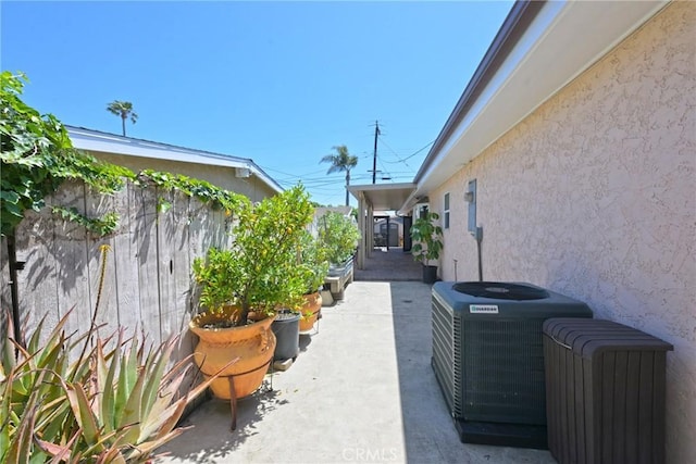 2018 Anaheim Ave, Costa Mesa, CA 92627 - view of patio featuring central air condition unit