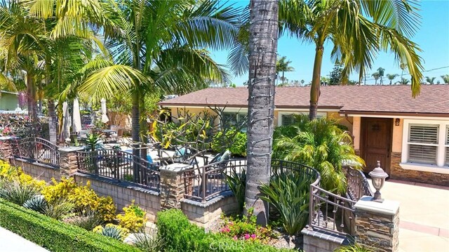 2018 Anaheim Ave, Costa Mesa, CA 92627 - view of front of home with a shingled roof