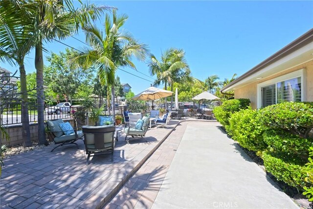 2018 Anaheim Ave, Costa Mesa, CA 92627 - view of patio featuring outdoor dining area