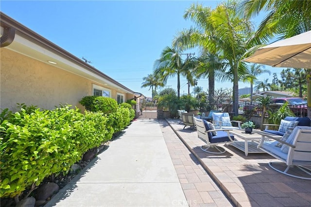 2018 Anaheim Ave, Costa Mesa, CA 92627 - view of patio with a gate