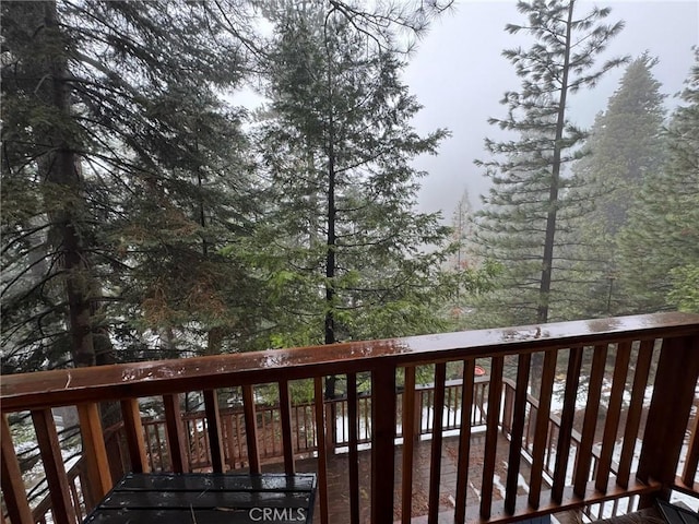 2548 Rim Of The World Dr, Running Springs, CA 92382 - view of deck