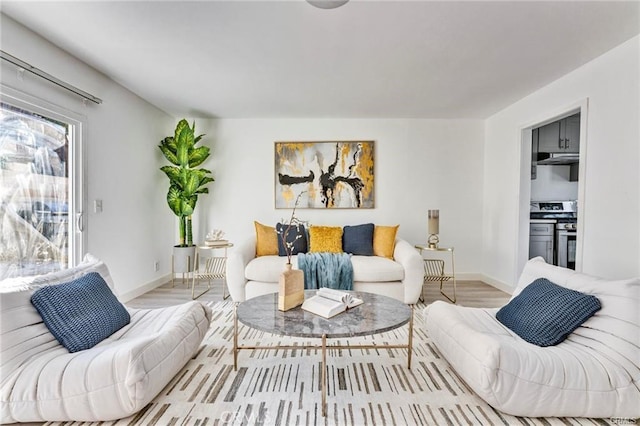 212 Macalester Dr, Walnut, CA 91789 - living room featuring wood finished floors and baseboards