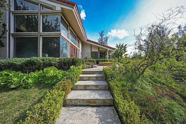 view of yard