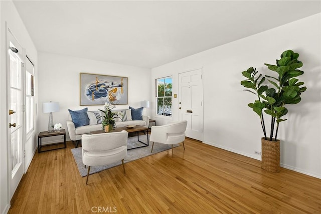 333 W Andrix St, Monterey Park, CA 91754 - living area featuring light wood finished floors and baseboards