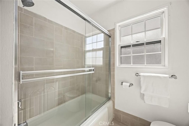 333 W Andrix St, Monterey Park, CA 91754 - full bathroom featuring shower / bath combination with glass door