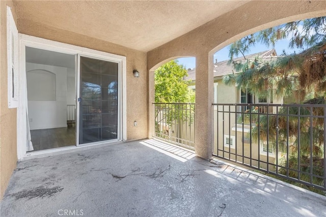 25892 Iris Ave Unit A, Moreno Valley, CA 92551 - view of patio / terrace featuring a balcony