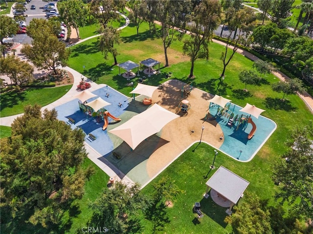 25892 Iris Ave Unit A, Moreno Valley, CA 92551 - drone / aerial view of a park