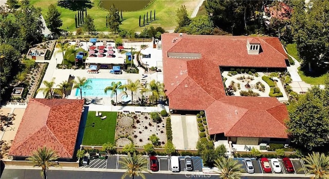 27751 Via Lorca, Mission Viejo, CA 92692 - aerial view of a pool area