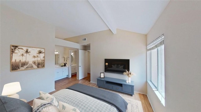 137 Corsica Dr, Newport Beach, CA 92660 - bedroom with wood finished floors and connected bathroom