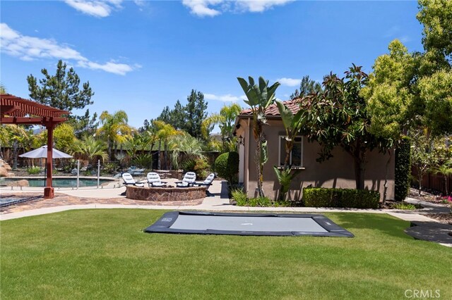 15020 Applewood Ct, San Diego, CA 92131 - view of property's community with a swimming pool and a pergola