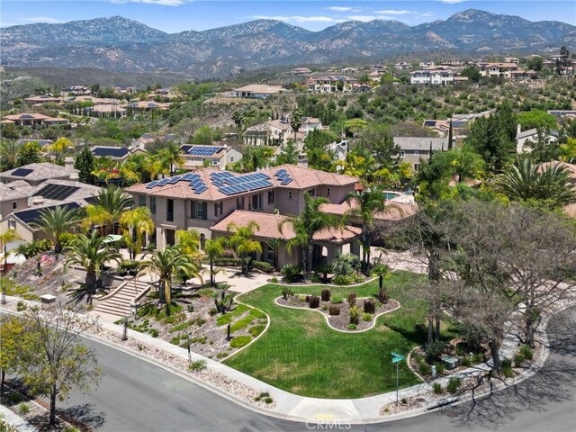 15020 Applewood Ct, San Diego, CA 92131 - aerial view of residential area featuring a mountainous background
