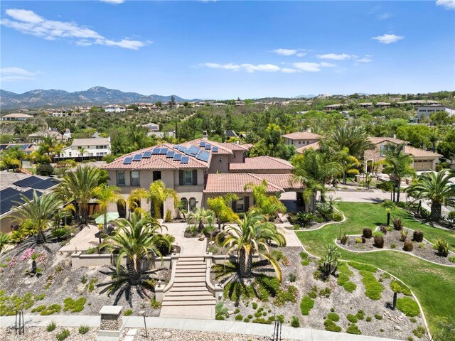 15020 Applewood Ct, San Diego, CA 92131 - aerial view of residential area featuring a mountainous background