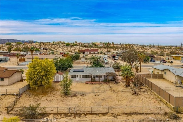 5799 Halsey Ave Unit 29, Palms, CA 92277 - aerial view of residential area with mountains