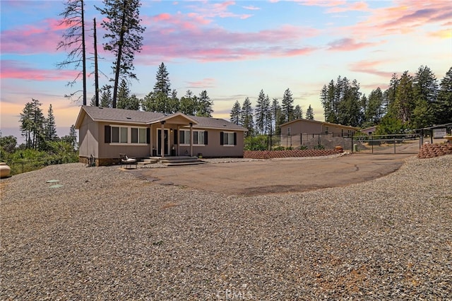 1612 San Jose Ln, Paradise, CA 95969 - single story home featuring a gate