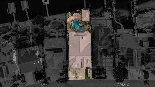 23180 Gray Fox Dr, Canyon Lake, CA 92587 - bird's eye view of a pool area