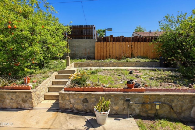 3749 Fairesta St, La Crescenta, CA 91214 - view of yard featuring fence