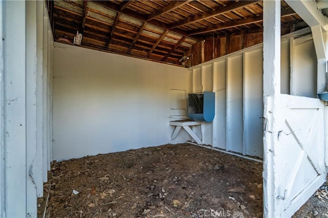 view of stable