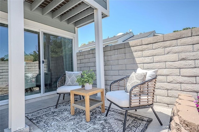 173 N Magnolia Ave Unit A, Anaheim, CA 92801 - view of patio featuring fence
