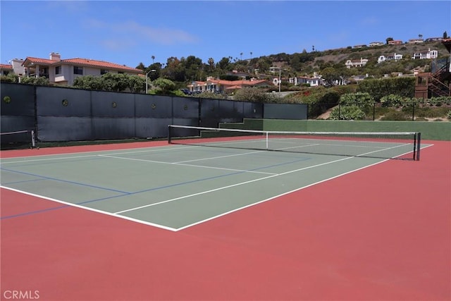 6508 Sandy Point Ct, Rancho Palos Verdes, CA 90275 - view of tennis court featuring community basketball court
