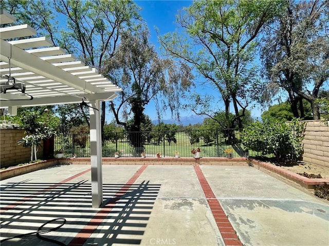 4166 Winged Foot Way, Chino Hills, CA 91709 - view of patio with a pergola and fence