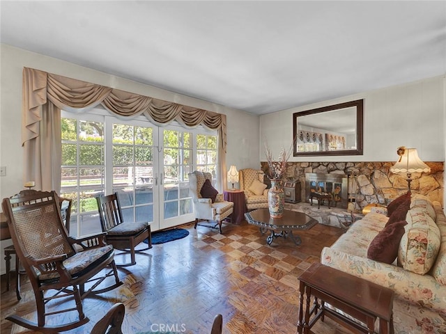 view of living room