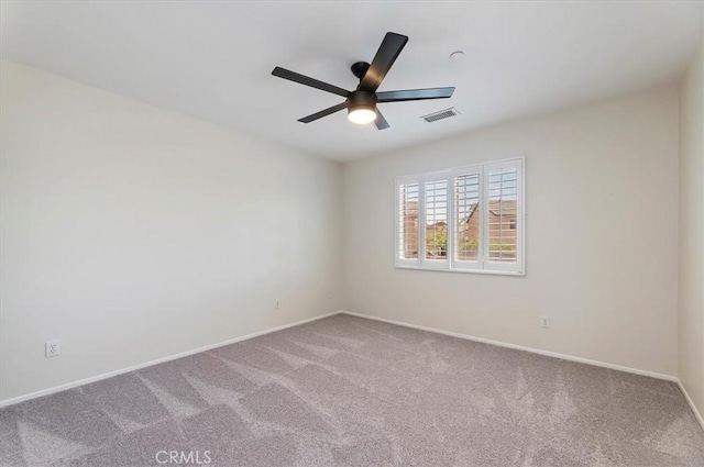 8167 Faircrest Rd, Riverside, CA 92508 - empty room with carpet flooring, ceiling fan, and baseboards