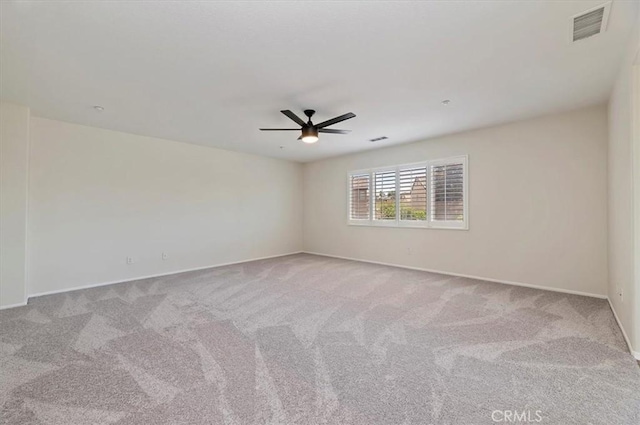 8167 Faircrest Rd, Riverside, CA 92508 - carpeted empty room featuring ceiling fan and baseboards