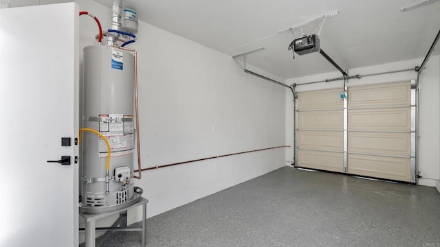 5259 Imperial Ave, San Diego, CA 92114 - garage featuring water heater and a garage door opener