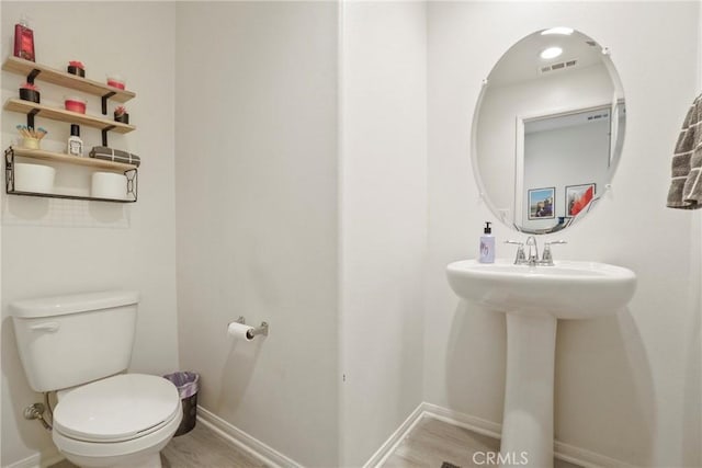 30527 Expedition Dr, Winchester, CA 92596 - half bathroom with toilet and baseboards