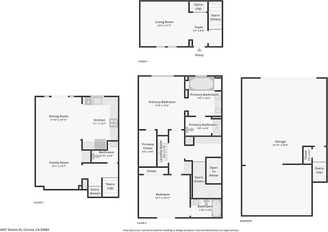 4437 Owens St Unit 104, Corona, CA 92883 - room layout