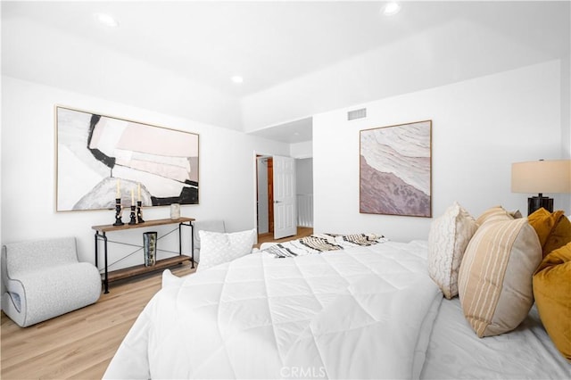 20 Grant, Irvine, CA 92620 - bedroom with recessed lighting and wood finished floors