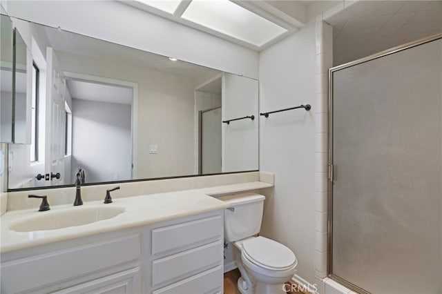 676 Shepard St Unit 6, San Pedro, CA 90731 - full bath featuring vanity, a stall shower, and toilet