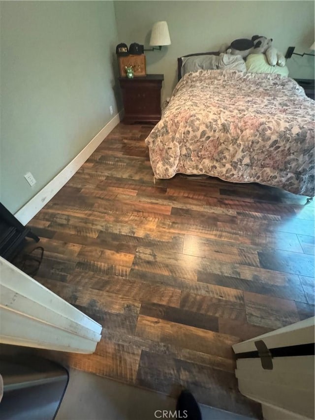 5625 Headwaters Rd, Forest Ranch, CA 95942 - bedroom featuring wood finished floors and baseboards