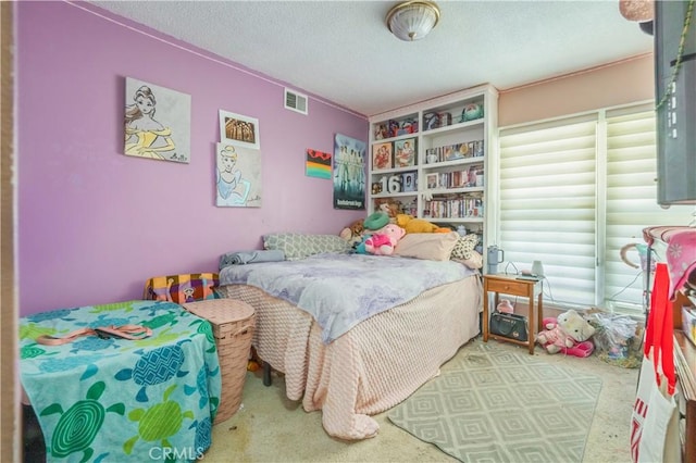 16060 Villa Flores Dr, Hacienda Heights, CA 91745 - carpeted bedroom with a textured ceiling