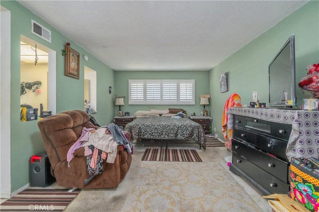 16060 Villa Flores Dr, Hacienda Heights, CA 91745 - bedroom featuring a textured ceiling