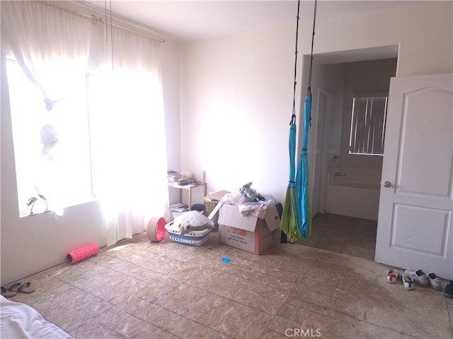 242 Spinnaker St, San Jacinto, CA 92583 - unfurnished bedroom featuring multiple windows