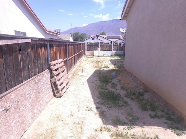 242 Spinnaker St, San Jacinto, CA 92583 - view of yard with a mountain view