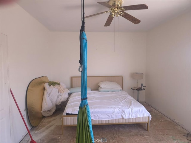 242 Spinnaker St, San Jacinto, CA 92583 - bedroom featuring a ceiling fan